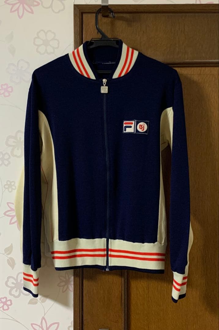 80s FILA ビヨンボルグ ジャージ ヴィンテージ あいみょん - メルカリ