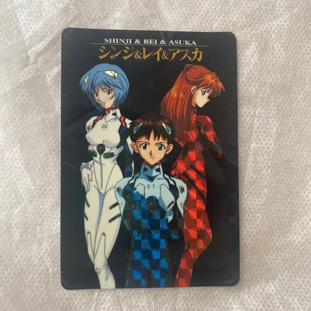 エヴァンゲリオン キラカード シンジ・レイ・アスカ No.01 - メルカリ
