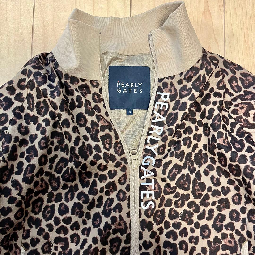 PEARLY GATES パーリーゲイツ ヒョウ柄 ブルゾン ゴルフウェア - メルカリ