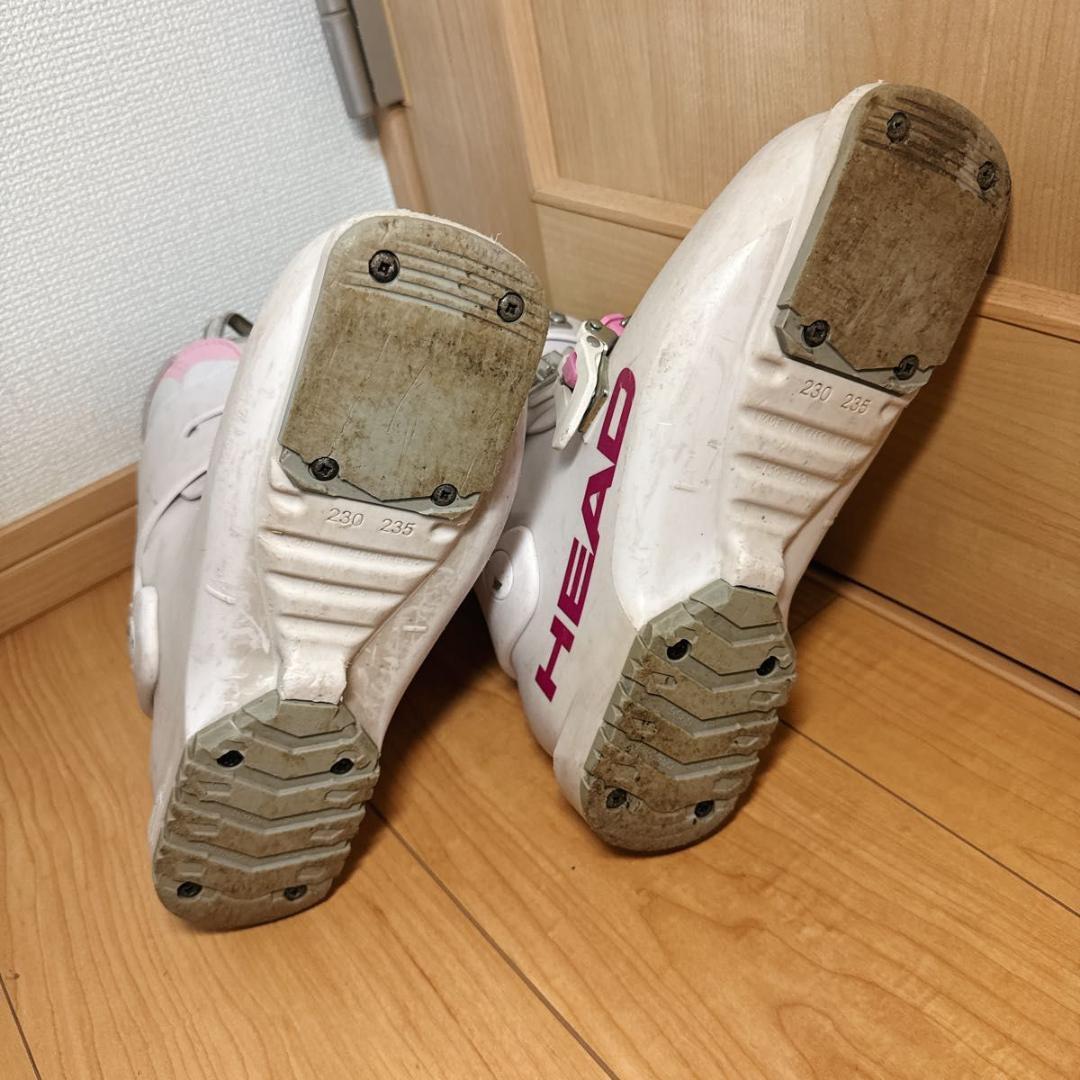 ROXYロキシー スキー4点セット130cm ROSSIGNOL HEAD 美品 - メルカリ