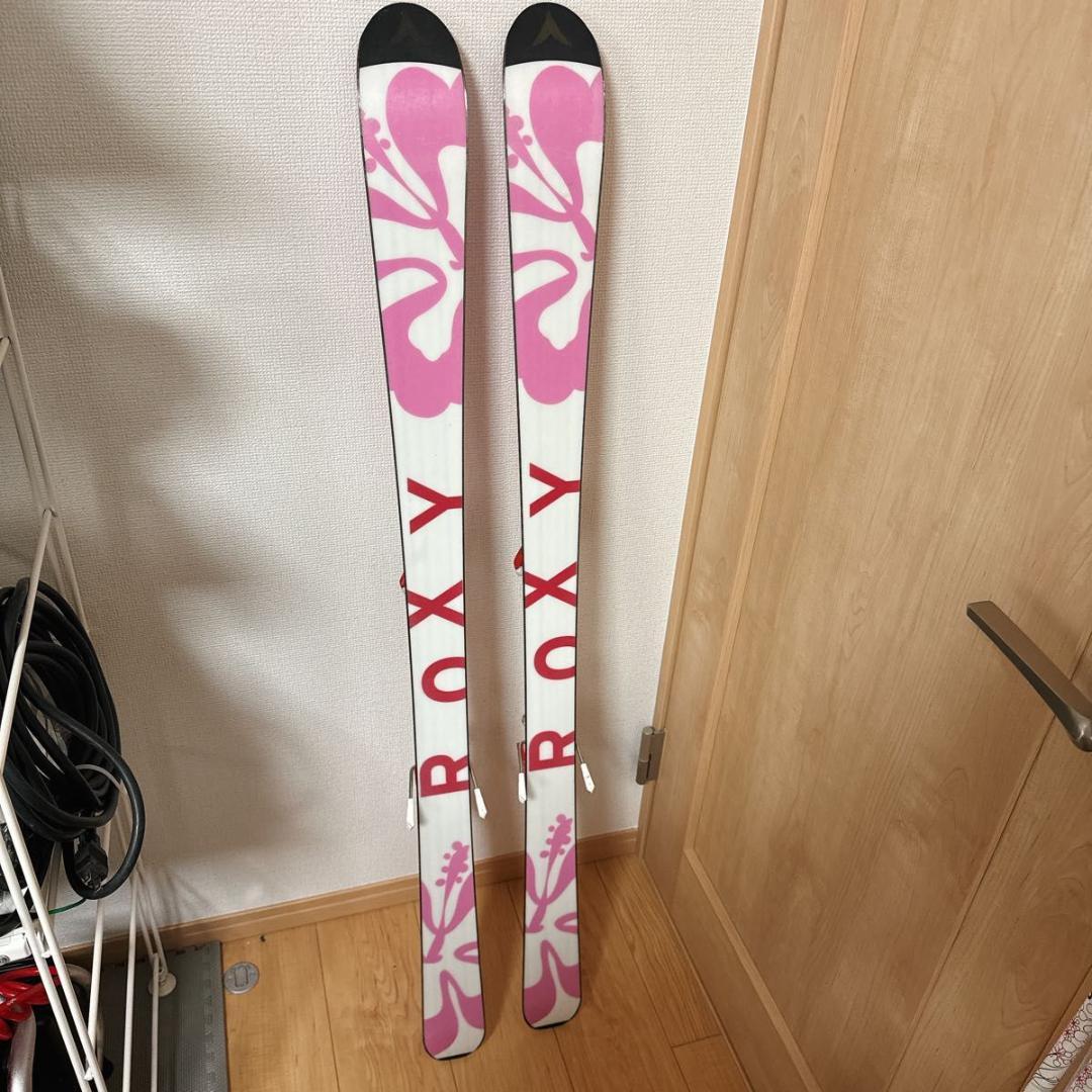 ROXYロキシー スキー4点セット130cm ROSSIGNOL HEAD 美品 - メルカリ