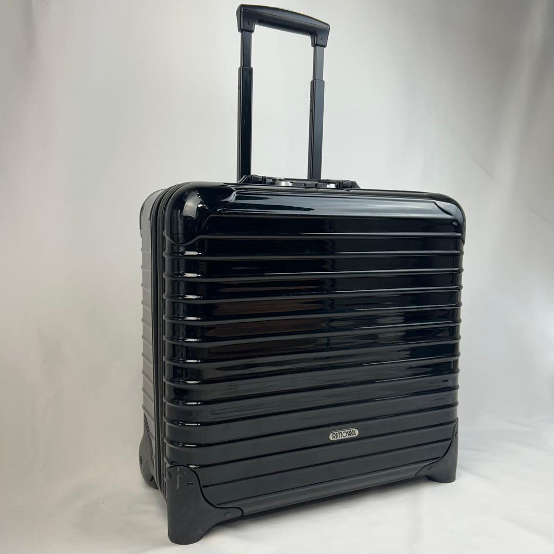 リモワ 機内持ち込み可2輪 ビジネス トロリー 23L ブラック RIMOWA - リモワ サルサ 25L 機内持ち込み 4輪 TSA ビジネストローリー