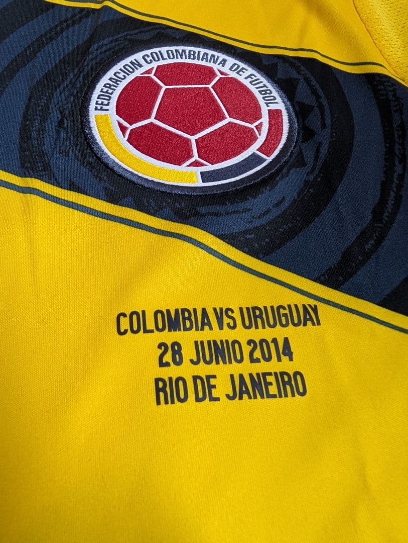 新品タグ付き】コロンビア代表/ハメス・ロドリゲス/H/2014W杯モデル