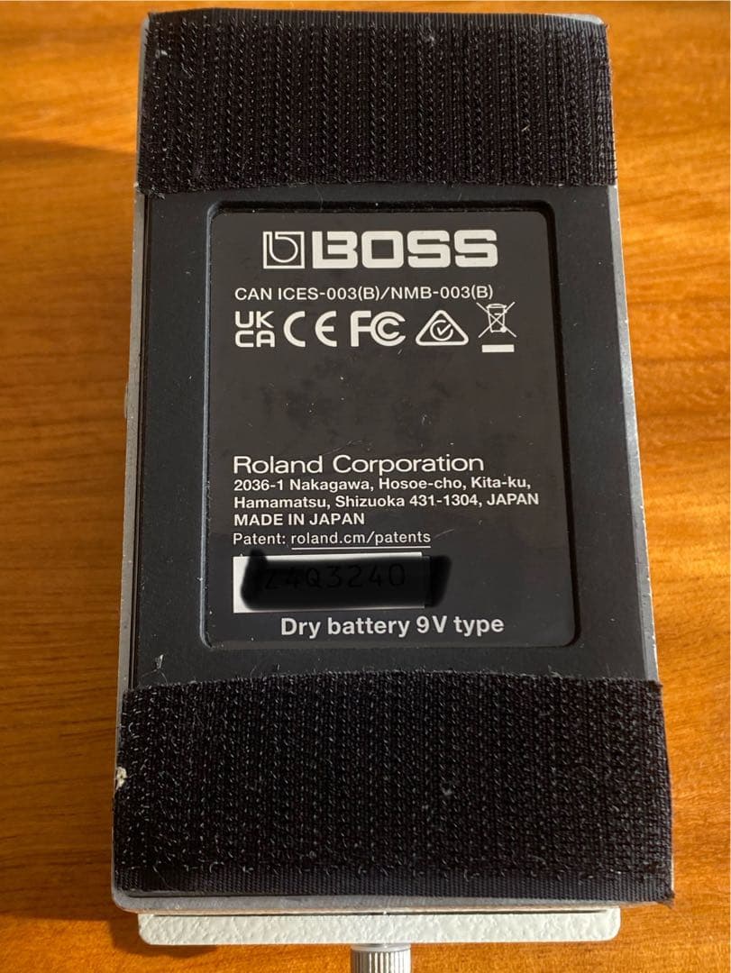 BOSS『BP-1W Booster/Preamp』（ブースター／プリアンプ）