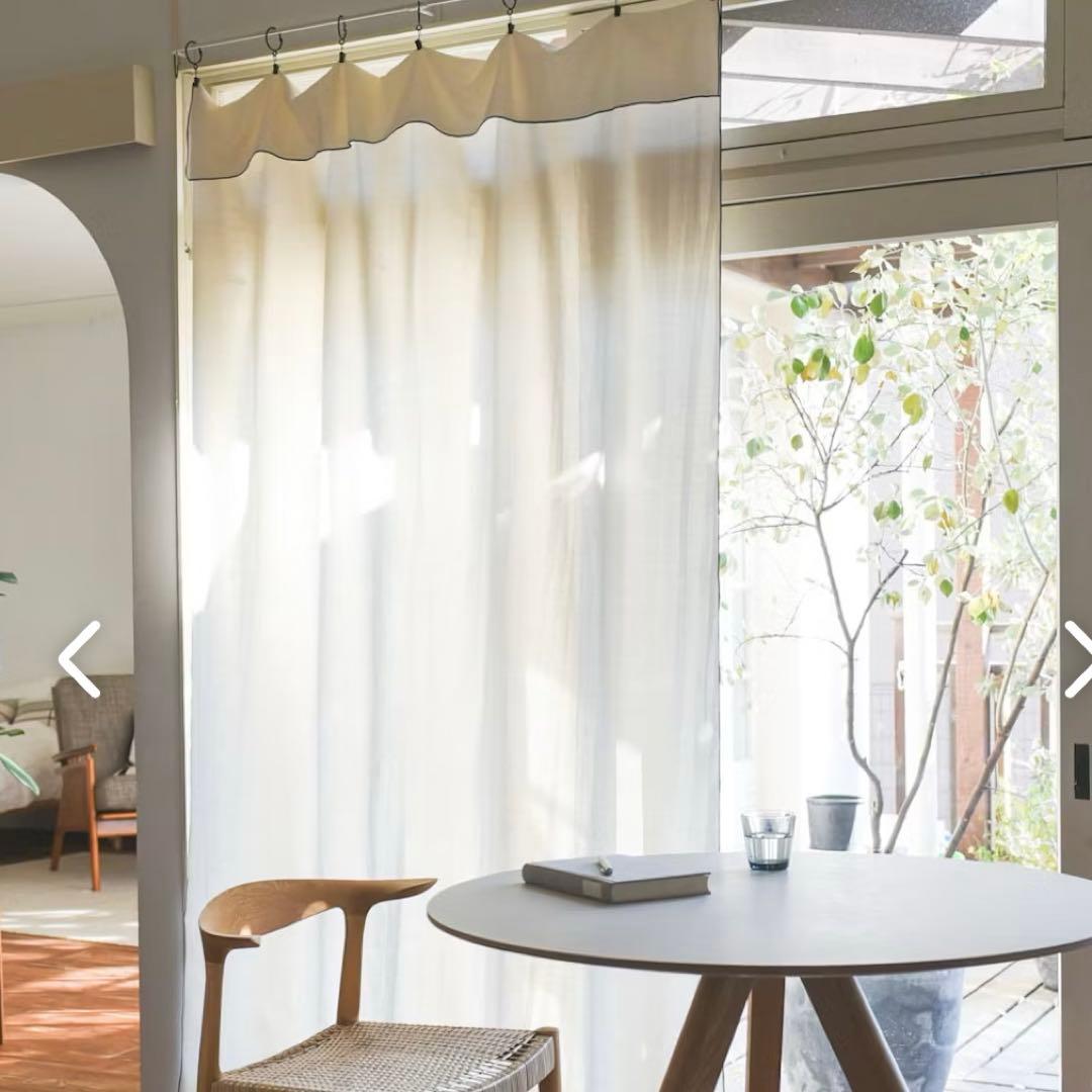 北欧暮らしの道具店　マルチクロス（136cm✕230cm）2枚・クリップ20個 バイヤー裏話】カーテンや目隠しに、気軽に自分好みの模様替えが叶う