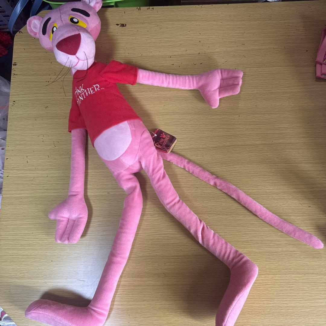 レア プレミア ピンクパンサー ぬいぐるみ 75cm - メルカリ