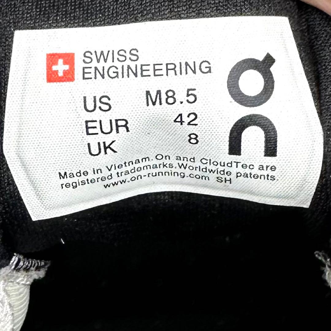 〈訳あり〉On オン【26.5cm】CLOUD RUSH スニーカー　グレー系