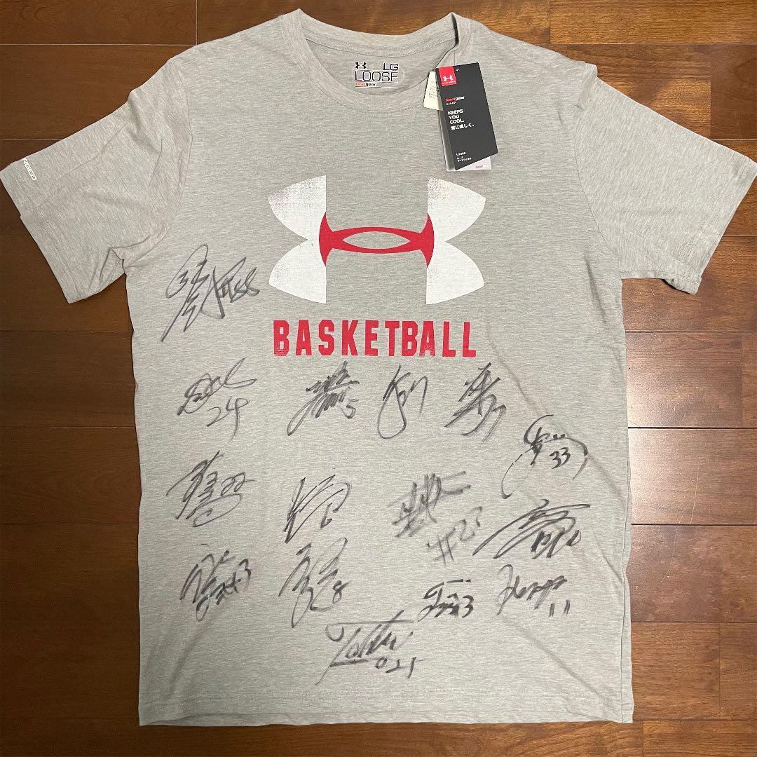 男子 バスケットボール 日本代表 直筆サイン入り ユニフォーム/バスケ