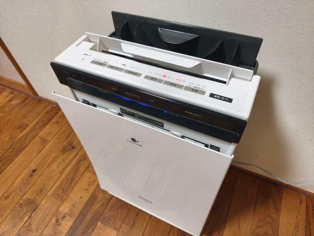 極美品】パナソニック F-VC70XP 花粉除去機能付加湿空気清浄機 - メルカリ
