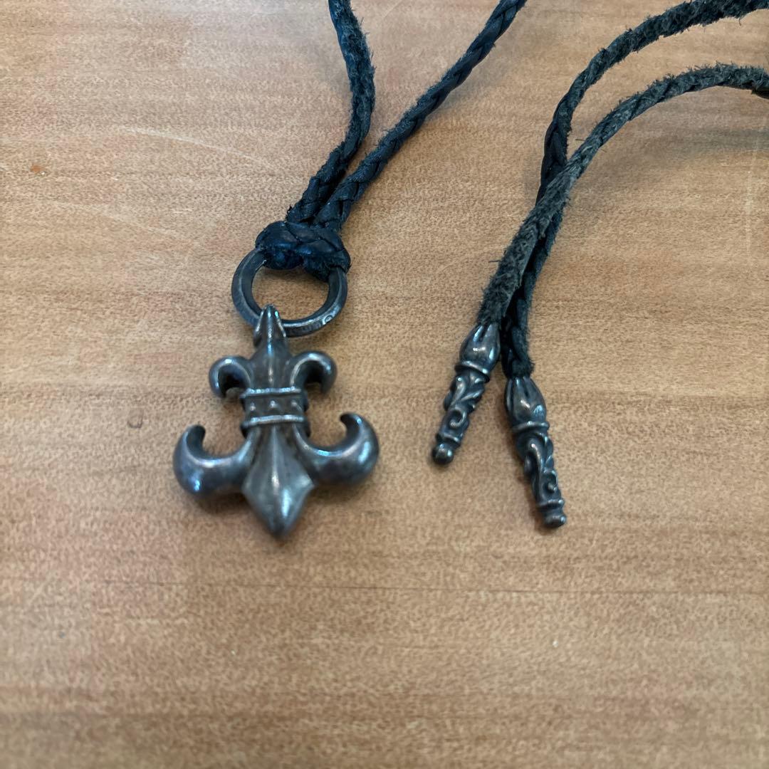 1994 内側刻印 クロムハーツ ユリの紋章 チョーカー - メルカリ