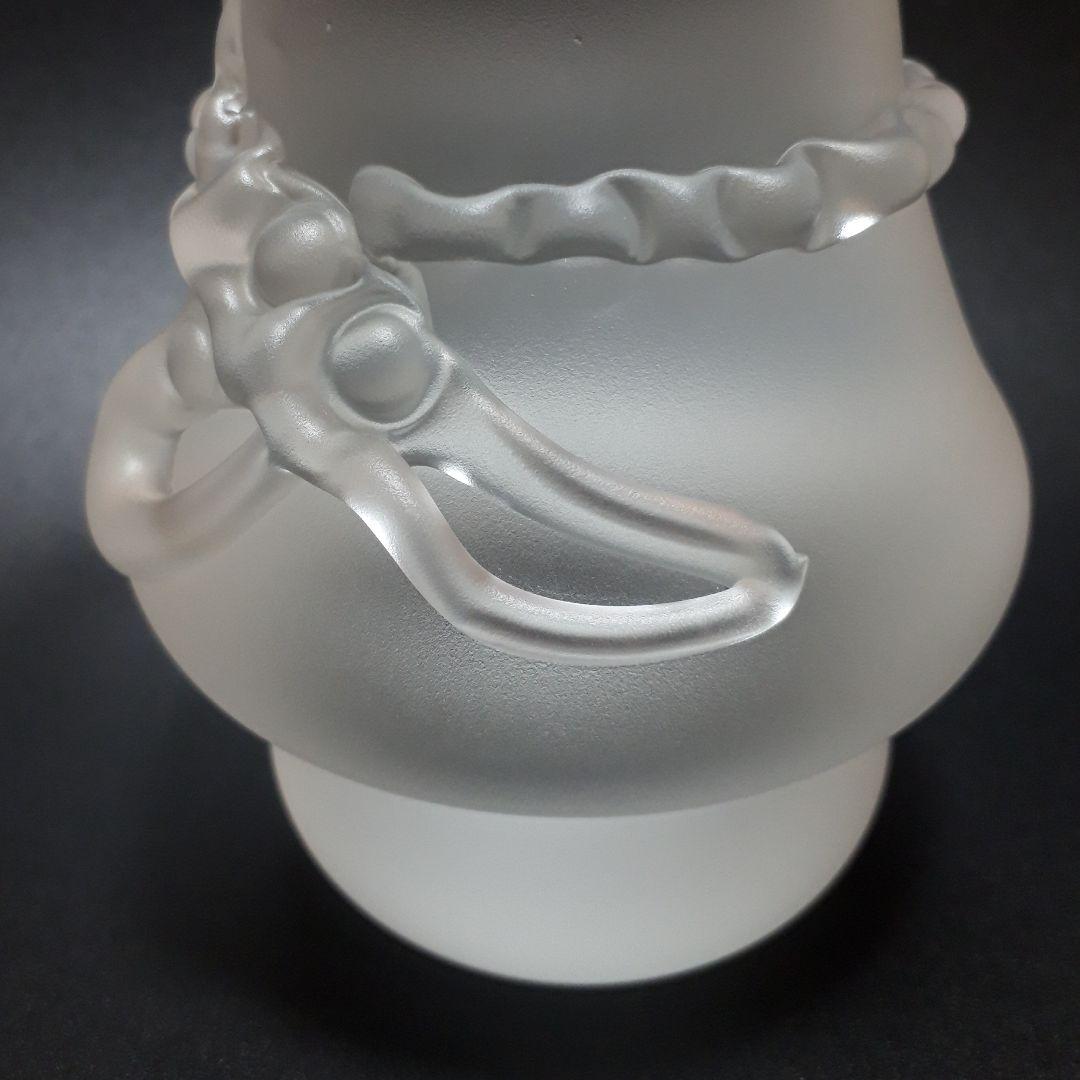 銘 ″ 埴輪 ″　手吹きガラス　黒木国昭 作　　　☆現代ガラス芸術の巨匠 作品