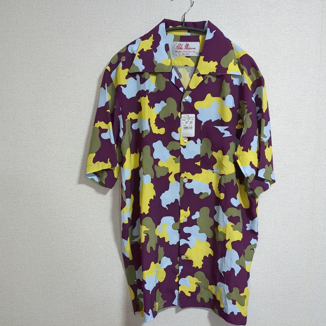 Aloha Blossom アロハブロッサム　アロハシャツ 42 　新品未使用 中古・古着通販】Aloha Blossom (アロハブロッサム) アロハシャツ