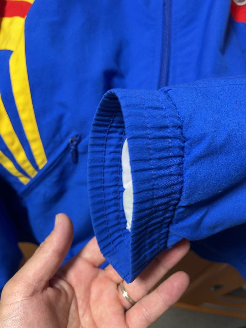 adidas アディダス サッカー ルーマニア代表 アンセムジャケット M