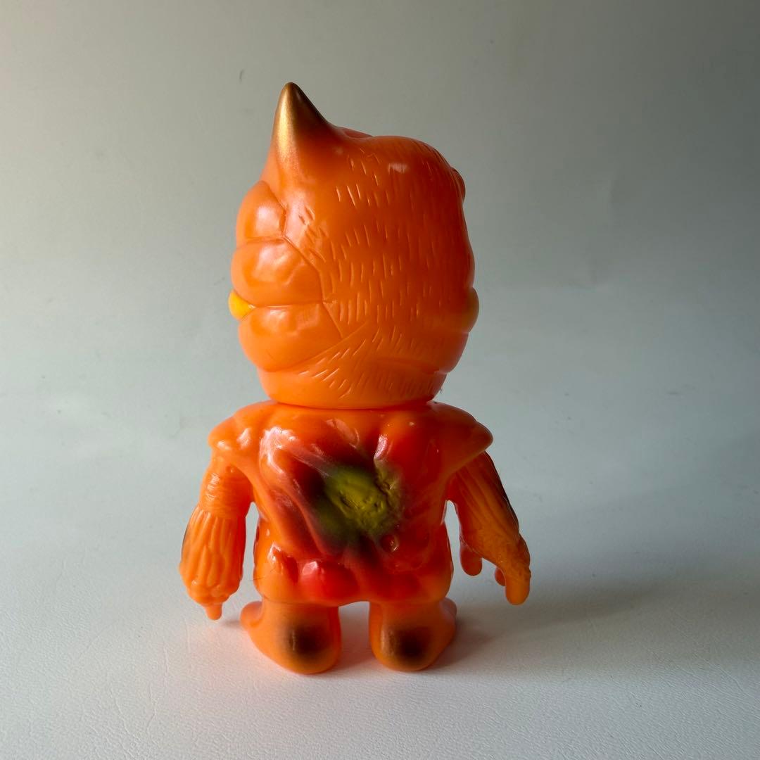 リアルヘッド オーガンバット ミニ ソフビ フィギュア オレンジ - メルカリ