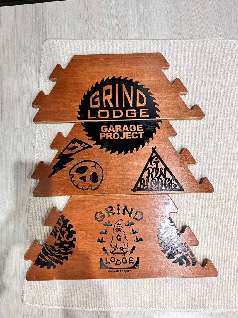 GRIND LODGE風 TheArth風 六角形木製テーブル ヘキサテーブル