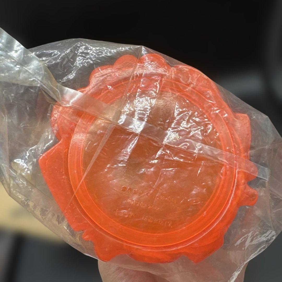 マーミット ビニールパラダイス 開田祐治イラスト版カネゴン 貯金箱 オレンジ成型