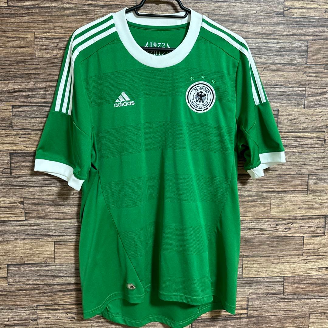 ✨極美品✨ 大きめ アディダス ドイツ代表ユニフォーム グリーン 2XO