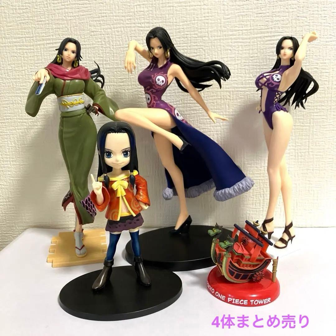 ONE PIECE ワンピース ハンコック プライズフィギュア 4体まとめ売り