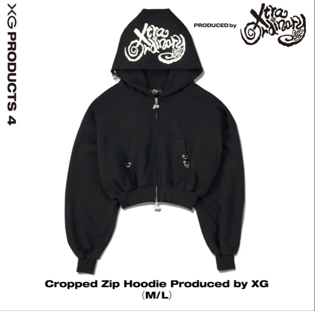 Cropped Zip Hoodie［Mサイズ］