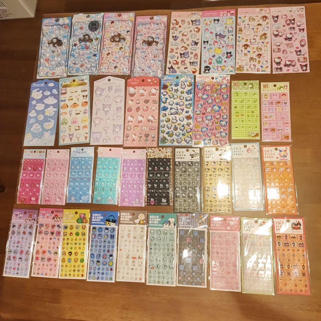 ボンボンドロップ＆ボンボンドロップミニ＆うるちゅるetc　国内正規品シールセット