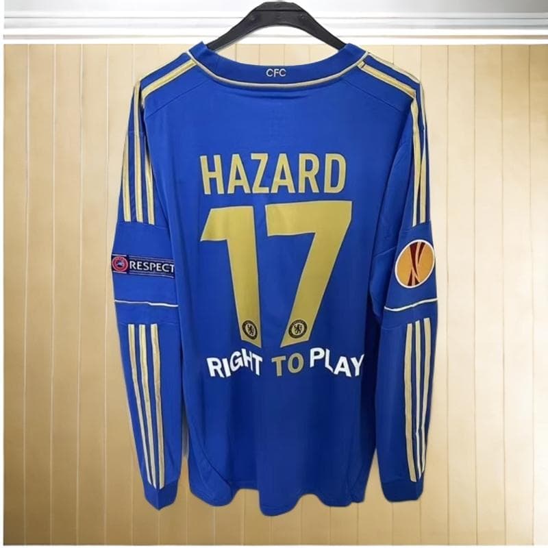 12-13 チェルシー HAZARD 背番号17 長袖 シャツ - メルカリ