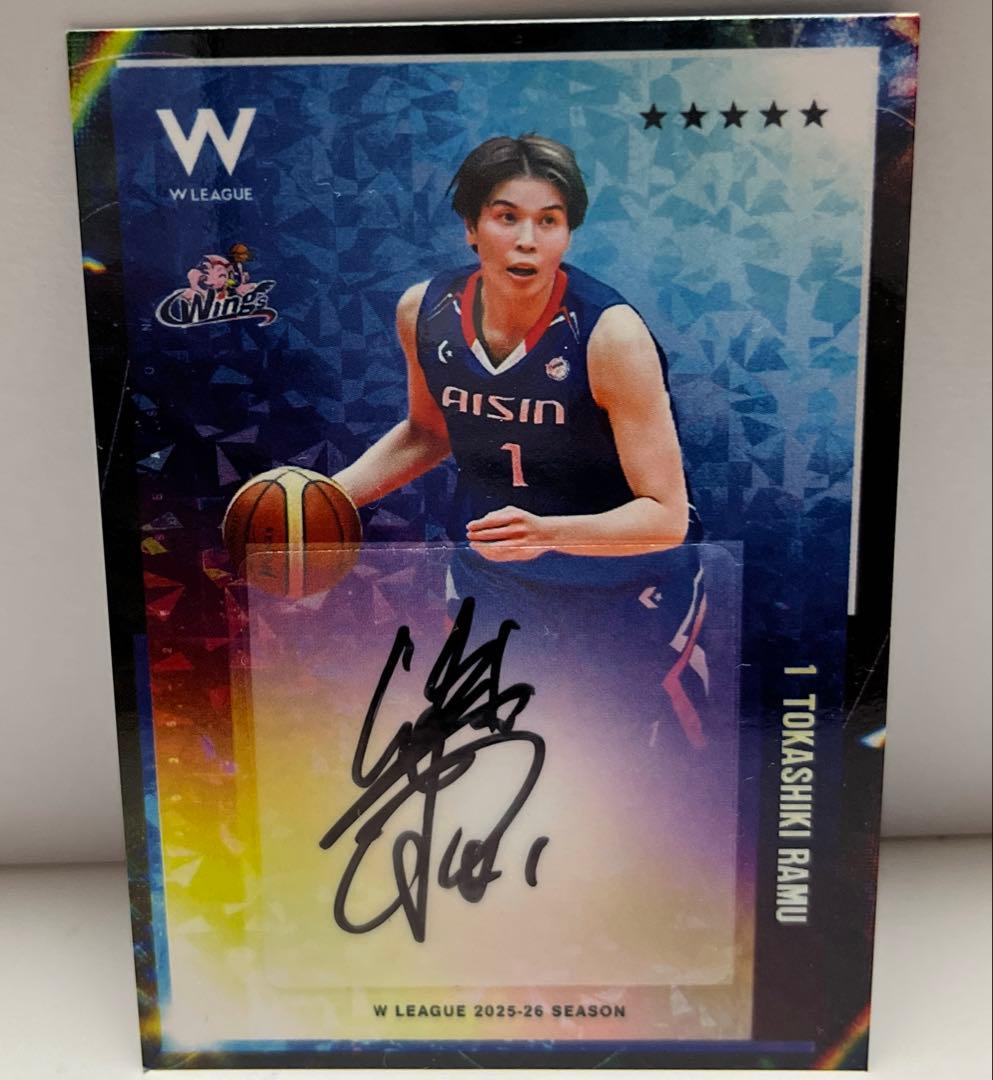 Wリーグ トレカ 渡嘉敷来夢 直筆サインカード アイシンウイングス