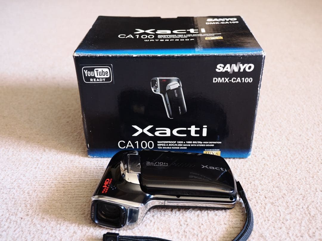 Sanyo Xacti CA100 防水カメラ Amazon | SANYO デジタルムービーカメラ Xacti CA100 Y イエロー DMX