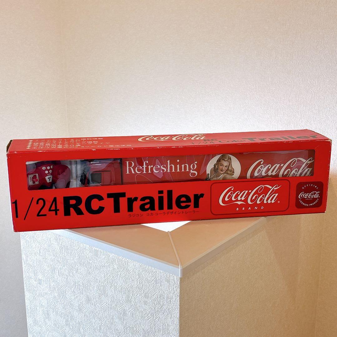 希少！ 特大 コカコーラ トレーラー ラジコン 全長70cm 120周年記念品