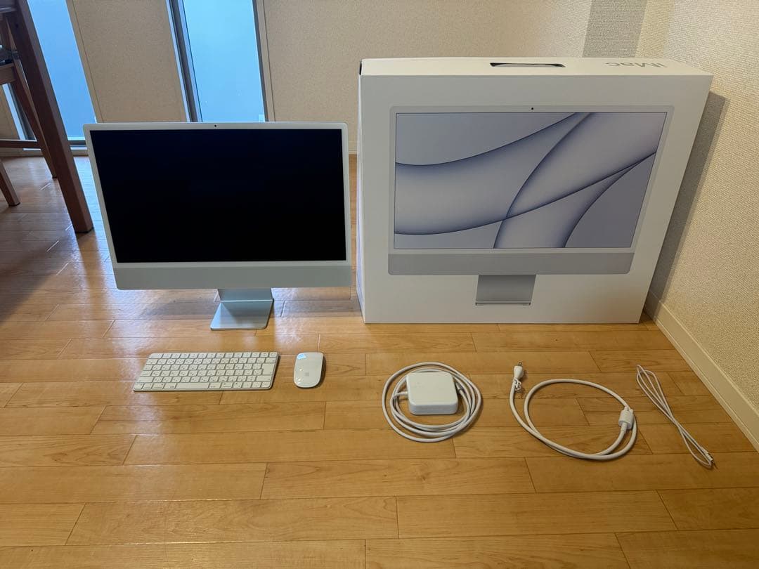 Apple iMacシルバーM1チップRAM16GB SSD256GB - メルカリ