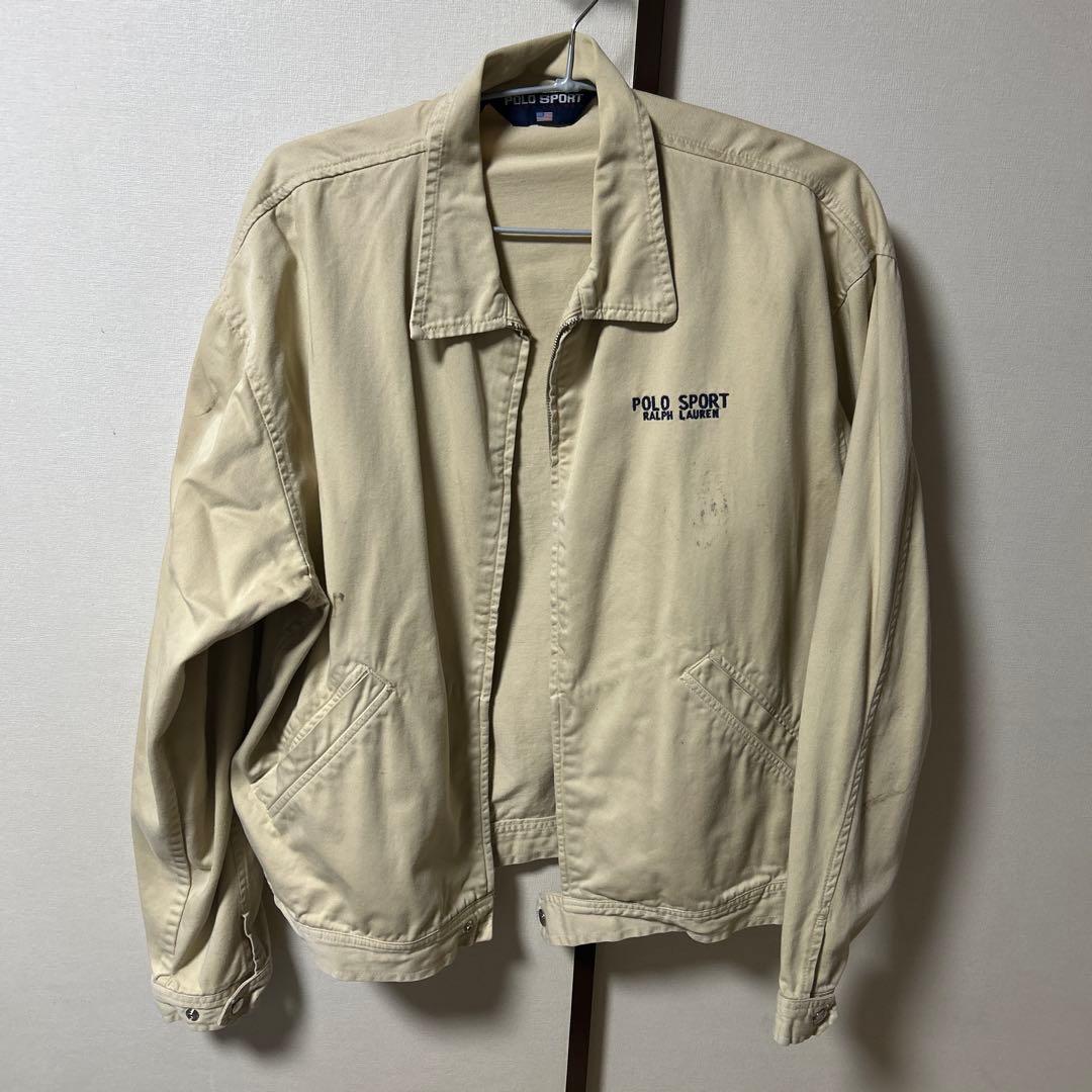 POLO SPORT ベージュ ジャンパー - メルカリ