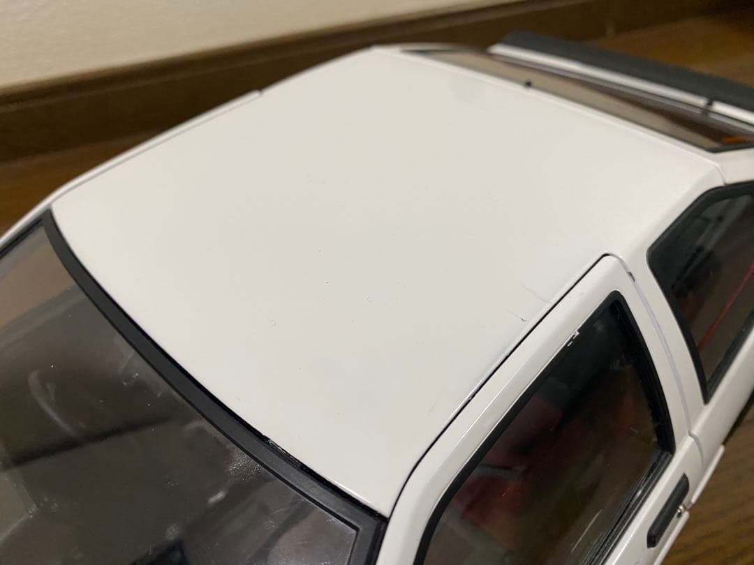 ジャンク！ 1/8 トヨタ スプリンタートレノ AE86 頭文字D ミニカー