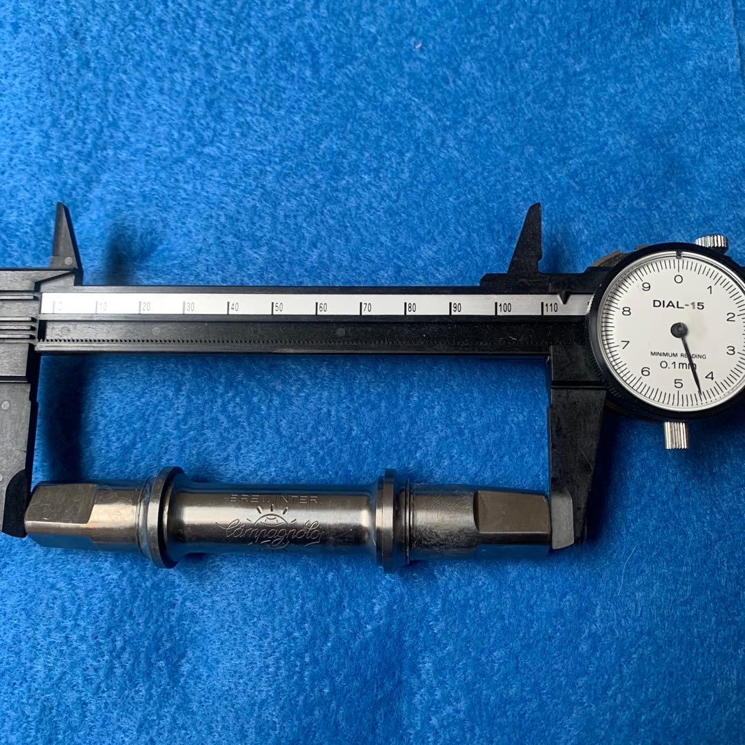 カンパニョーロスーパーレコードボトムブラケット チタンシャフトW