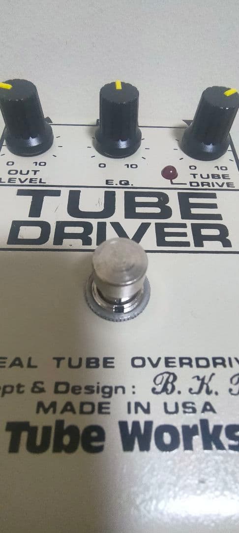 ★TUBE Dオーバードライブ/TubeWorksエフェクターUSA製