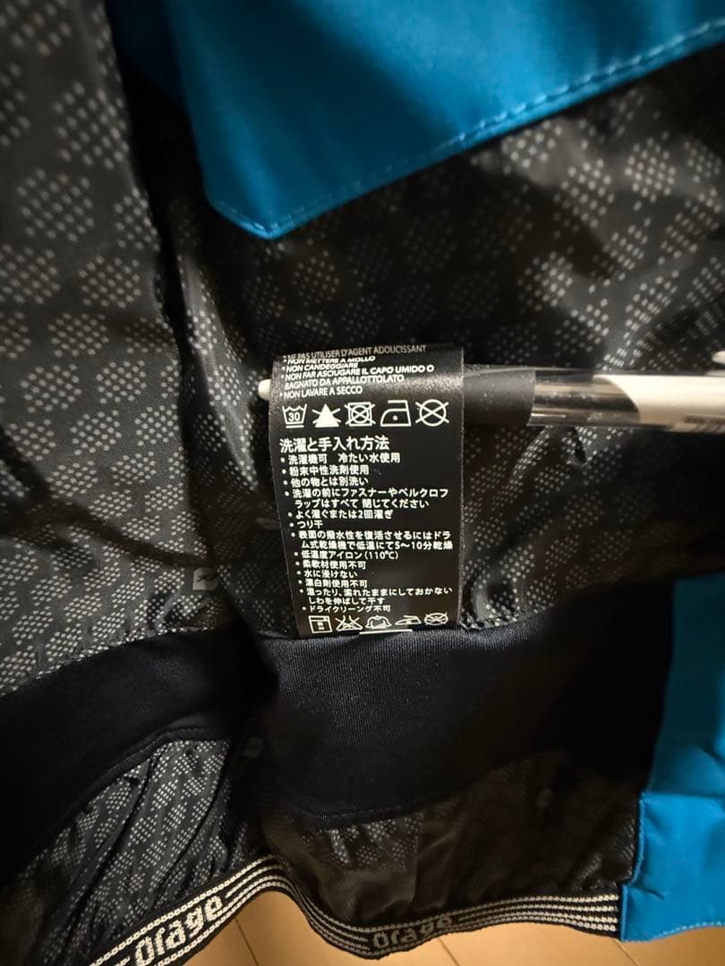 ORAGE オラージュ skiウェア Sサイズ 170㎝ ブルー 美品 M相当 - メルカリ
