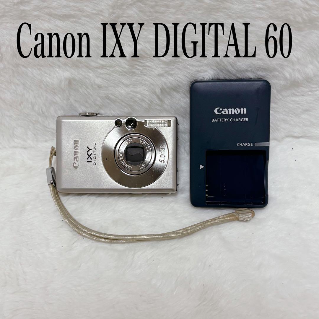 【希少】Canon IXY DIGITAL 60 IXY DIGITAL 60 - キヤノンカメラミュージアム