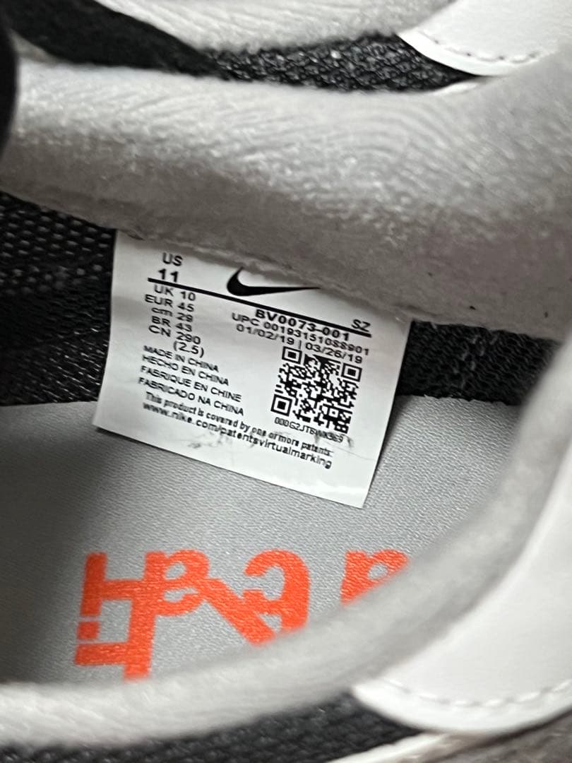 【美品】サカイ × ナイキ LD ワッフル \"ブラック\"