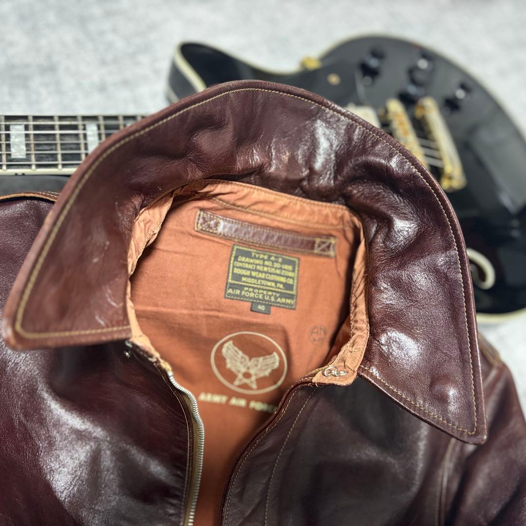 雰囲気抜群】バズリクソンズ A-2 ⚪️BR80253⚪️ラフウェア⚪️サイズ