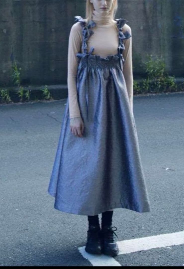 Bibiy ビビィ MIMI RIBBON SKIRT ミミリボン ワンピースF - メルカリ