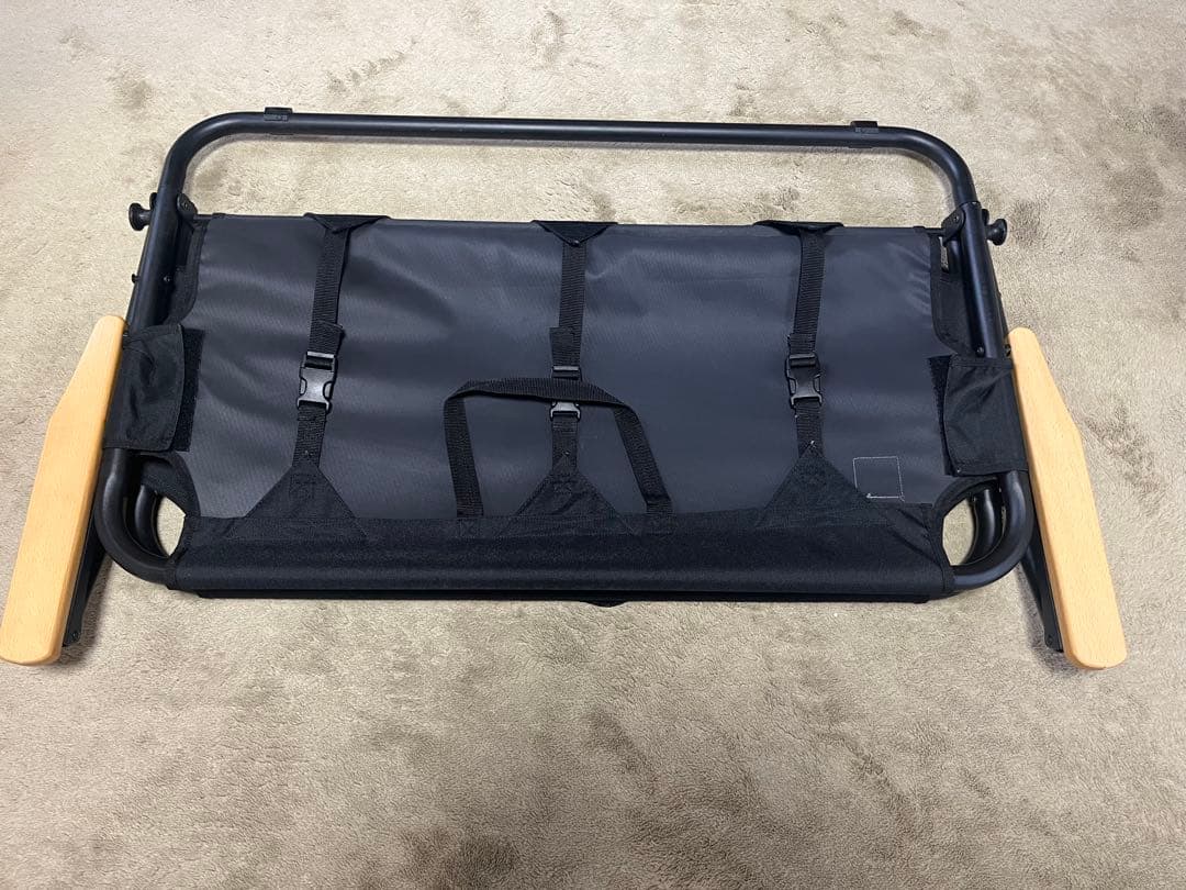 DODブラック 折りたたみアウトドアベンチ - メルカリ