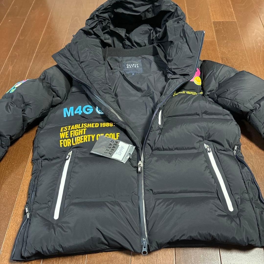 パーリーゲイツ12dダウンジャケット濃紺色サイズ4 - メルカリ