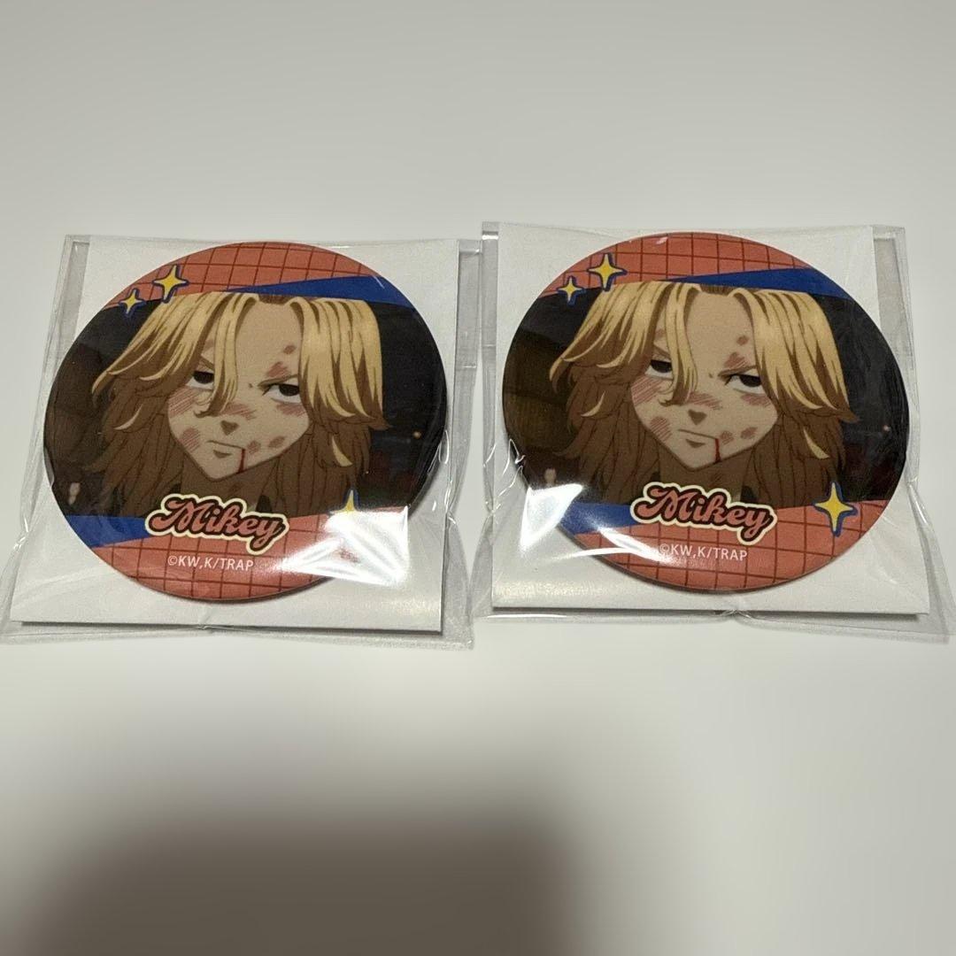 東京リベンジャーズ ハピネス缶バッジ 佐野万次郎 マイキー 缶バッジ2