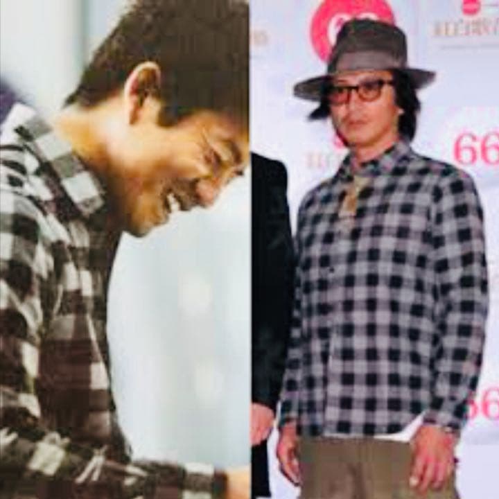 キムタク ラグスマックレガー ブロックチェック シャツ SMAP 木村拓哉