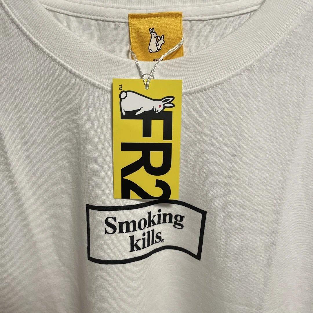 新品タグ付き FR2 smoking kills ボックスロゴ 半袖Tシャツ M - メルカリ
