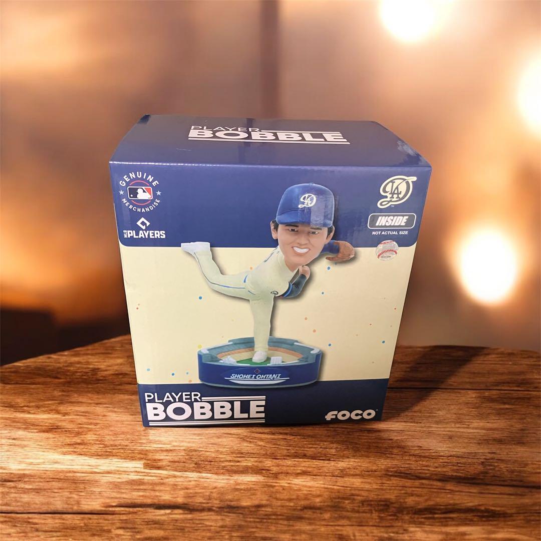 大谷翔平 ボブルヘッドフィギュア ドジャース 投手復帰　限定10000個 大谷翔平MLB公式Rising Again：Pitcher's Returnボブルヘッド、世界