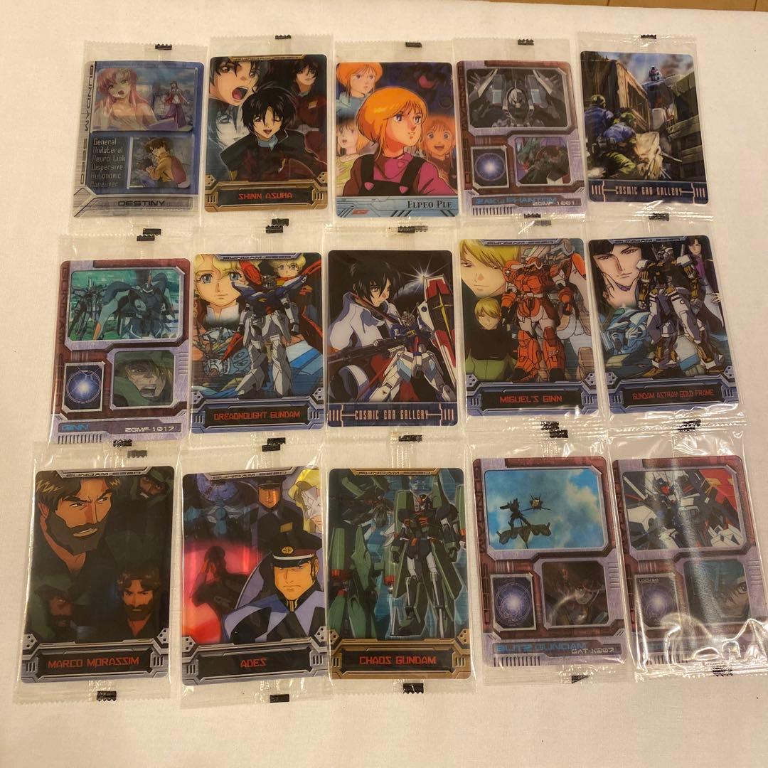 【未開封】森永製菓 ガンダム　ウエハースチョコカード　SEED 71枚セット