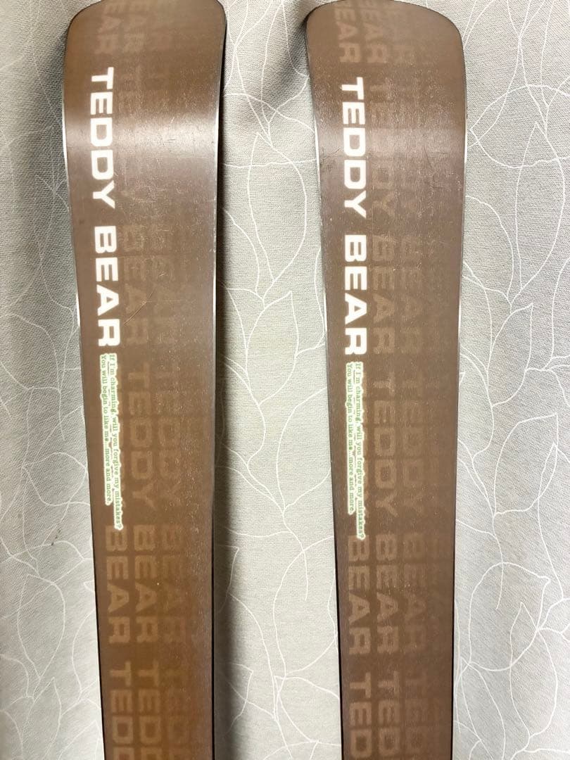 テディーベア 140cm マーカー M 1000 スキー、ビンディング 送料無料