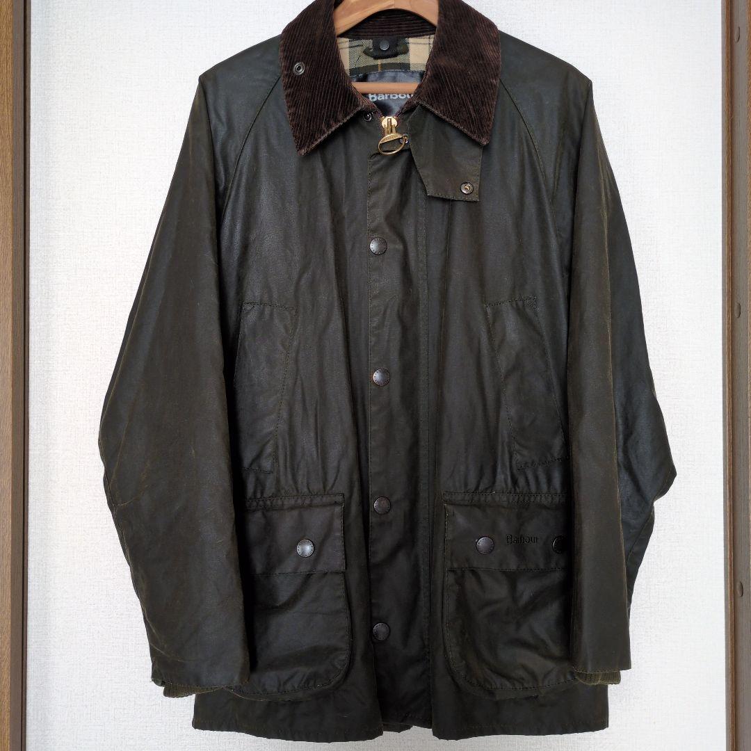 【値下げ】Barbour BEDALE オリーブグリーン C36/91cm 楽天市場】00年代 イングランド製 Barbour バブアー BEDALEビデイル