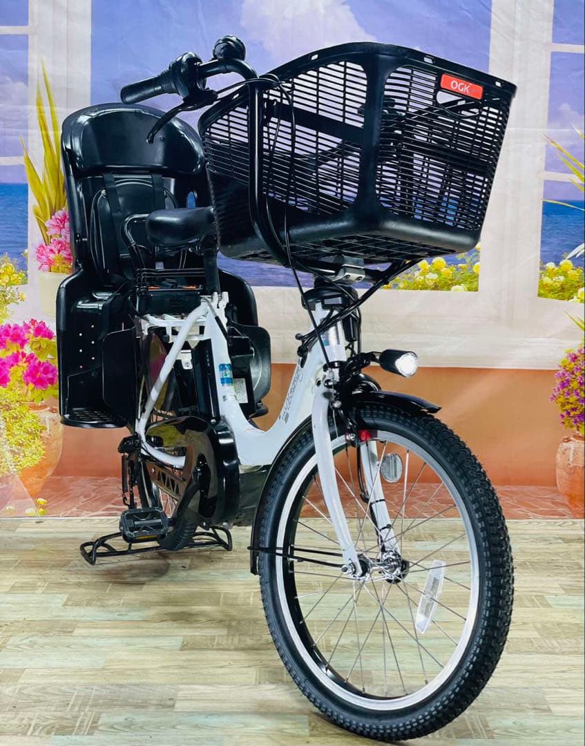 ヤマハパスキス⭐️12AH！人気モデル！子供乗せ電動アシスト自転車