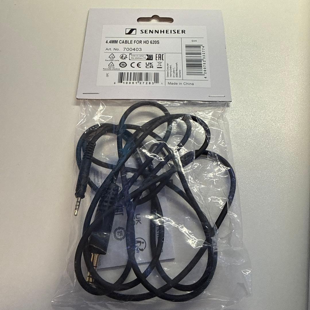 ゼンハイザー HD620s HD500シリーズ 4.4mmバランスケーブル