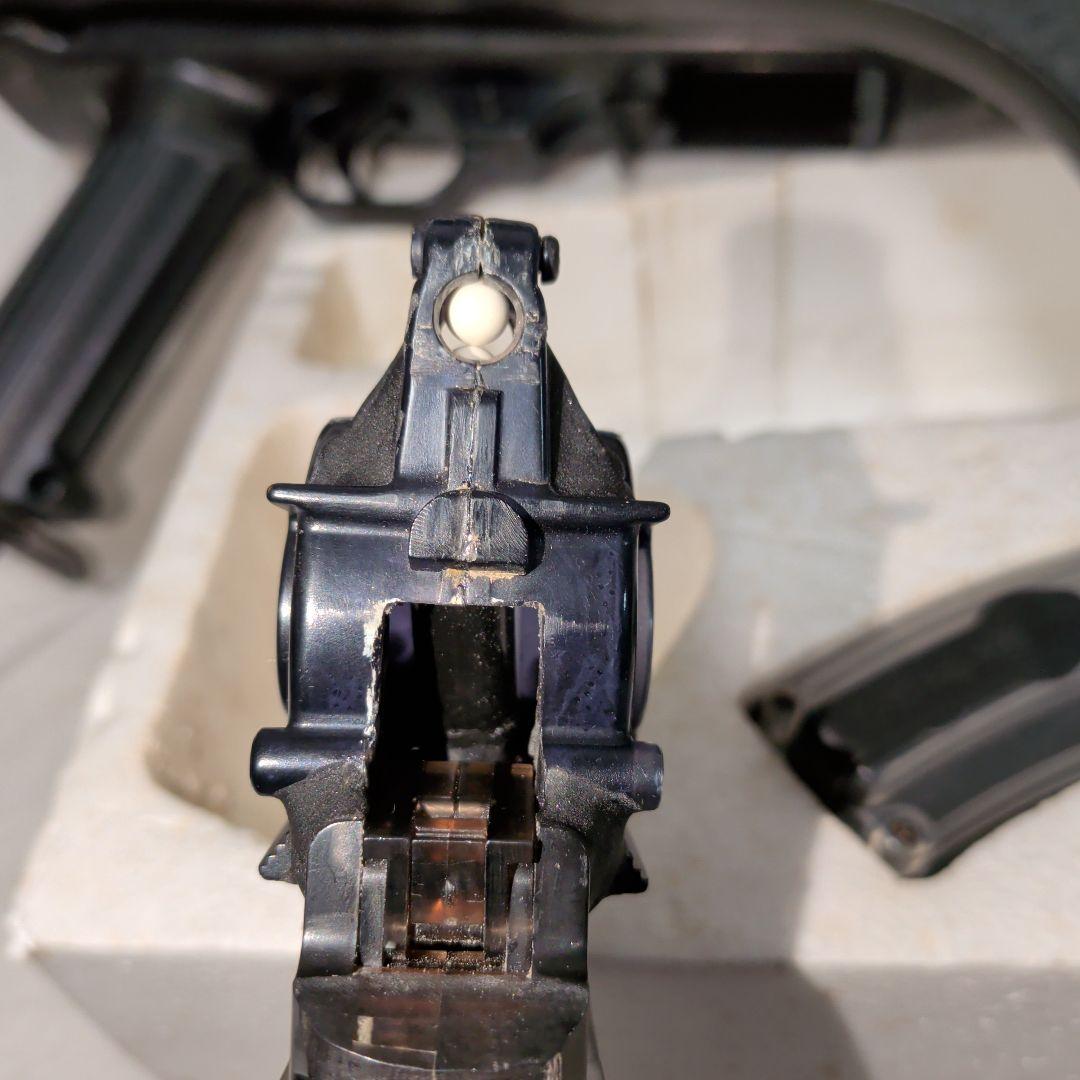 MGC ルガー ブラックパンサー 固定ガスガン 昭和レトロ パーツ多数